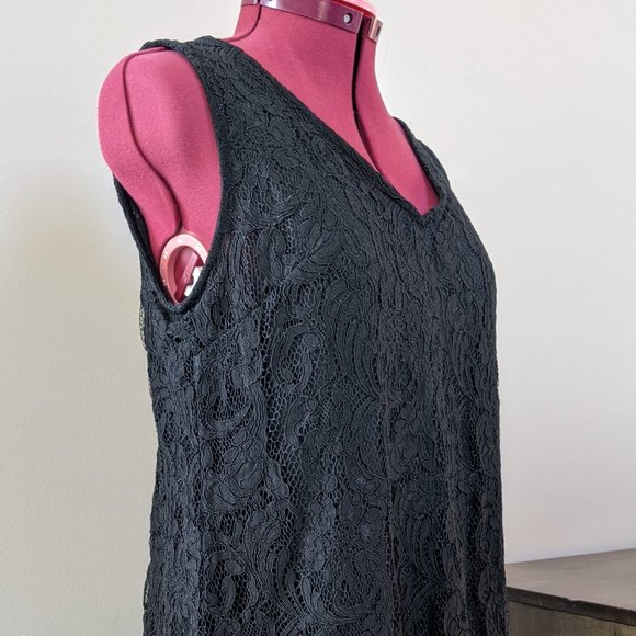 WHBM Small Women's Lace Sleeveless Top Blouse - Picture 1 of 9